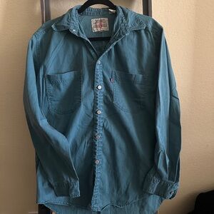 Levi's 90’s Turquoise denim Shirt